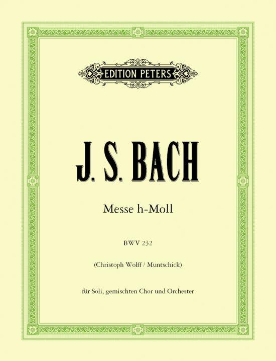 Messe h, BWV.232 (Full score)