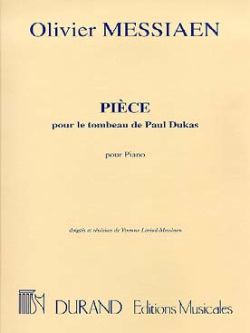 Pièce pour le Tombeau de Paul Dukas