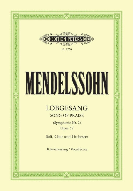 Symphonie No.2, Op.52 (Piano reduction)