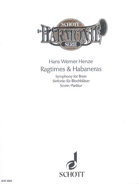 Ragtimes & habaneras (Partitur)