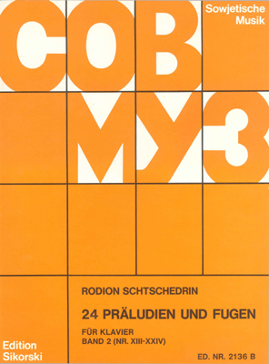24 Präludien und Fugen - Vol.2 (13-24)