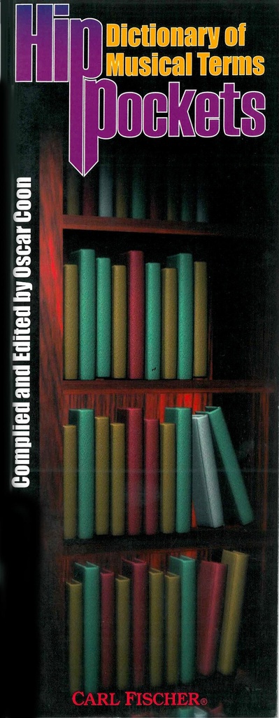 Dictionary of musical terms (hip pocket)