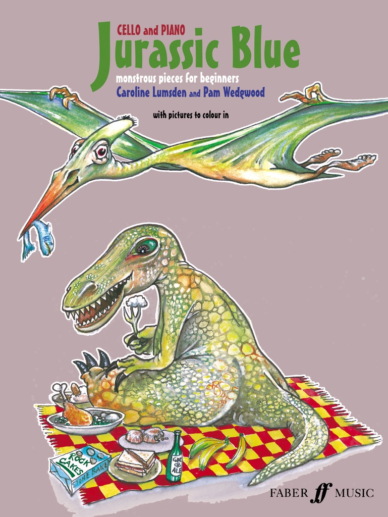 Jurassic blue for cello and piano