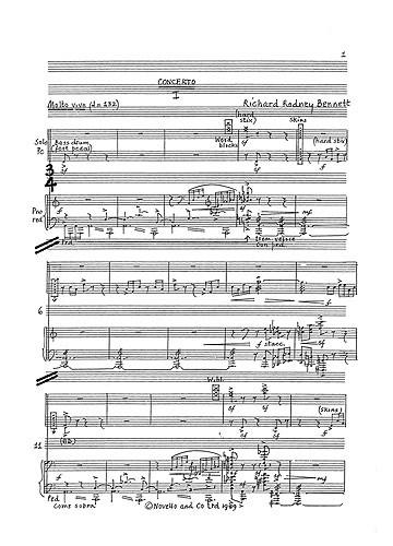 Concerto for percussion