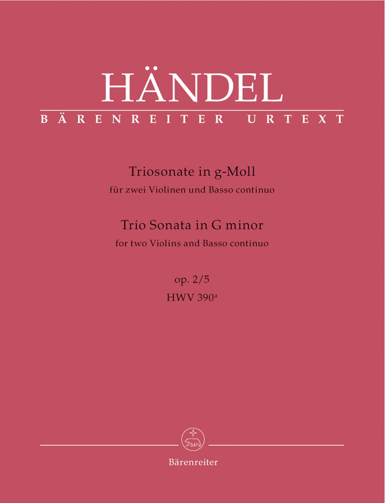 Triosonate g minor, Op.2/5