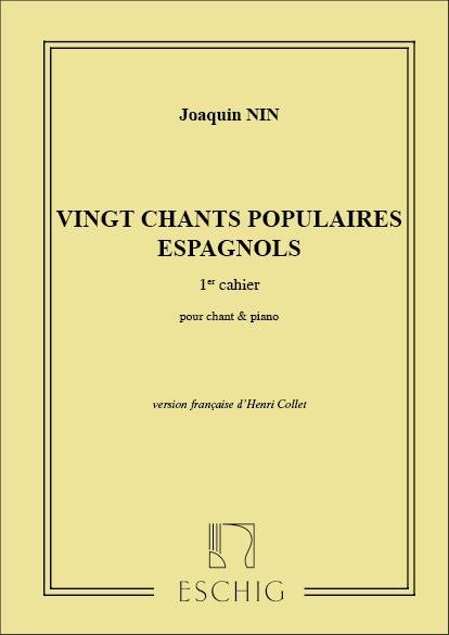20 Chants populaires espagn. - 1
