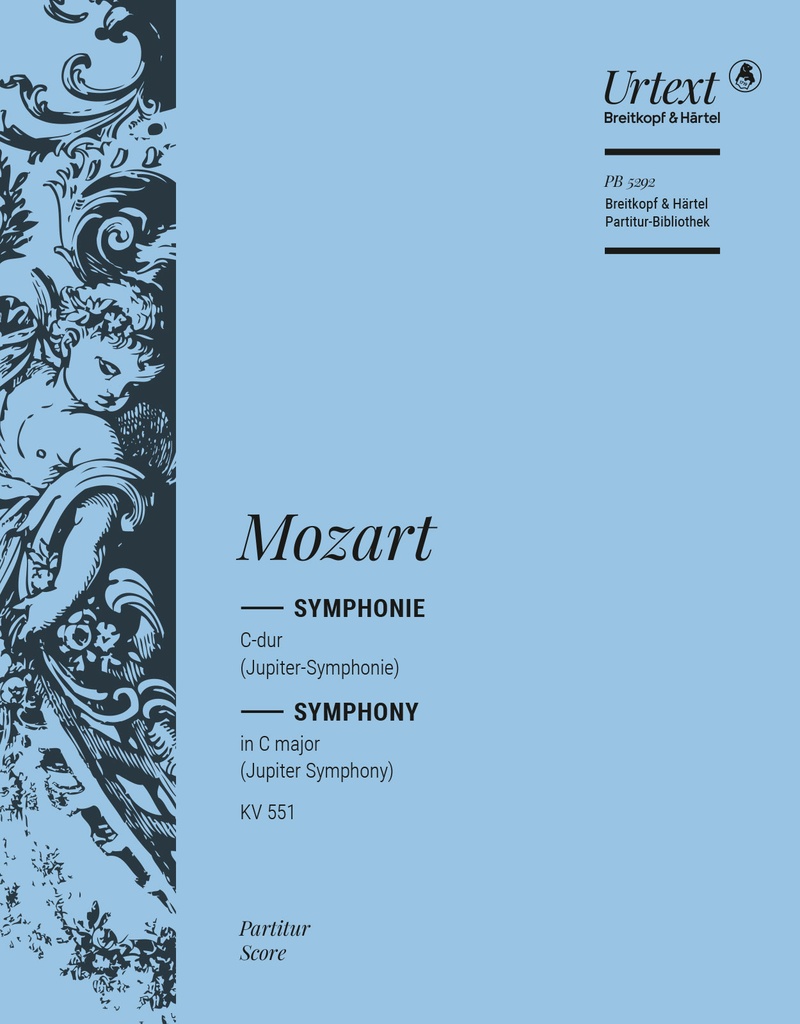 Symphony [No. 41] in C major, KV.551 (Full score)