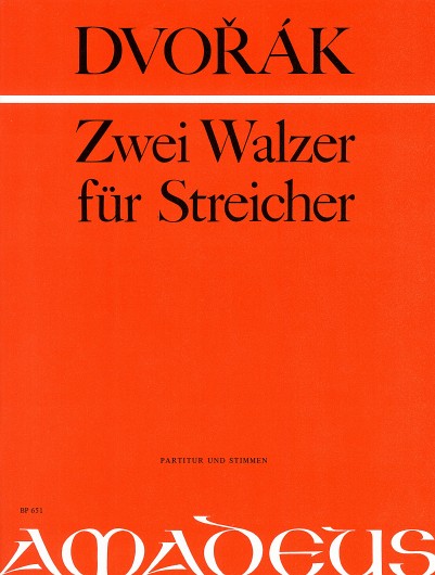 2 Walzer, Op.54/1 & 4 (Part.& Stimmen)