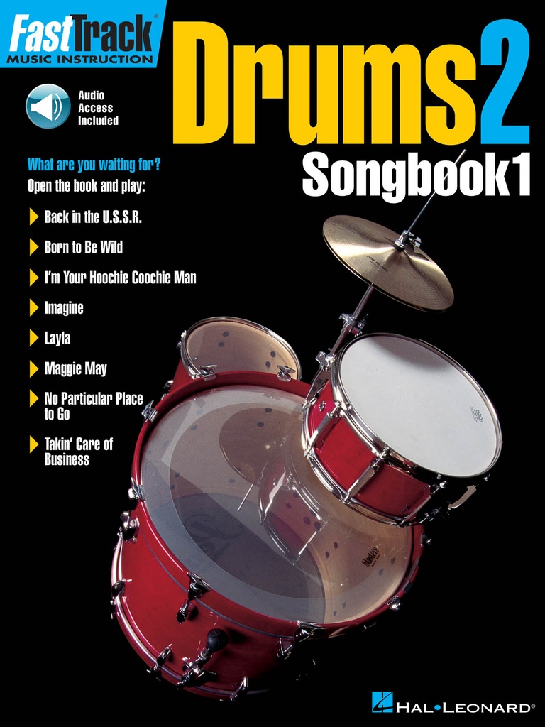 Fast Track Drums level 2 - Songbook 1