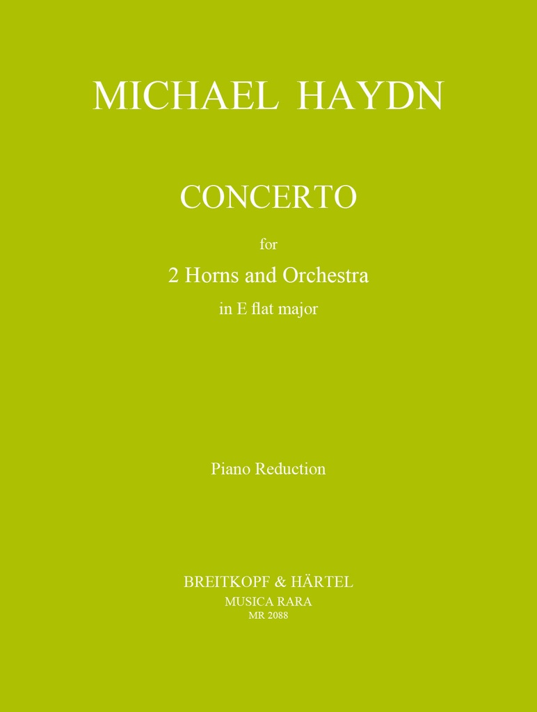 Concerto in Eb major (Piano reduction)