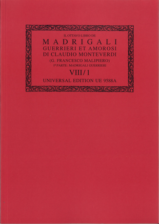 Gesamtausgabe - Vol.8/1 Madrigali