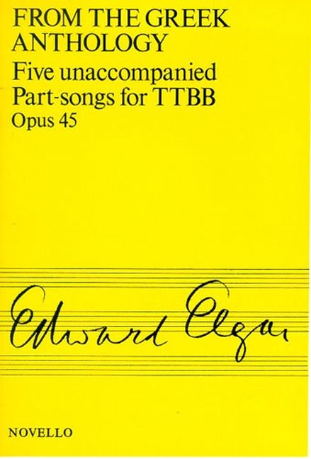 From the Greek Anthology, Op.45
