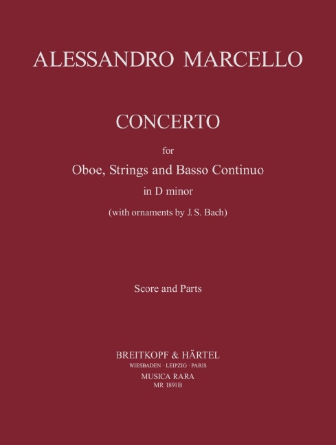 Concerto in D minor (Score and parts)