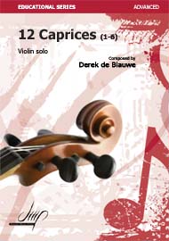 12 Caprices voor Viool Solo - Deel 1 (1-6)