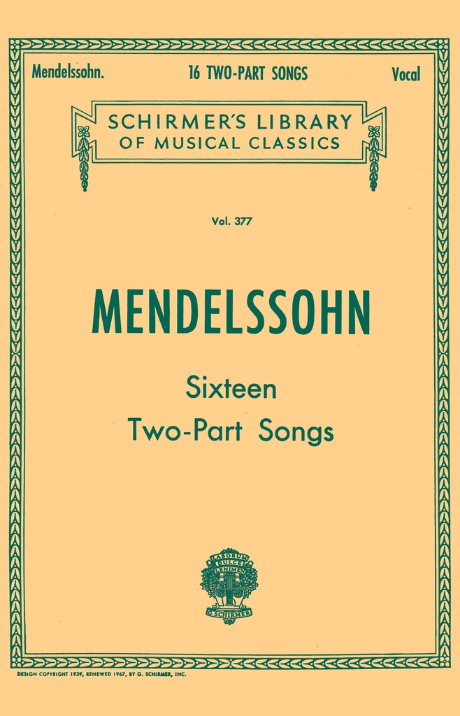 16 Two Part Songs