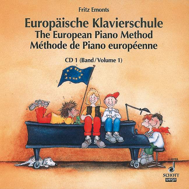Europäische Klavierschule - Band 1 (Cd)