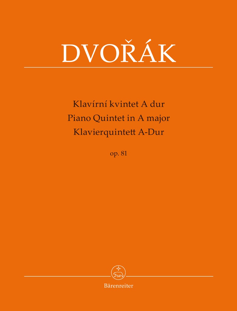 Klavierquintett A major, Op.81 (Score & parts)