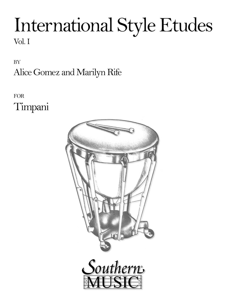International Style Etudes for Timpani