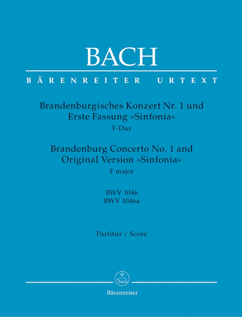 Brandenburg Concerto No.1, BWV.1046 (Full score)