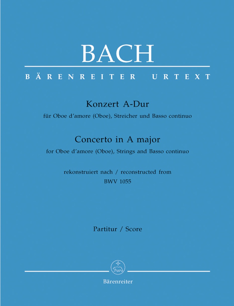 Konzert für Oboe d'amore (Oboe) A-Dur (Full score)