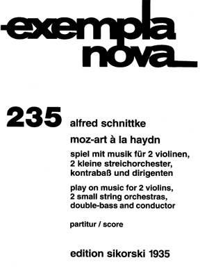 Moz-art a la Haydn (Study score)