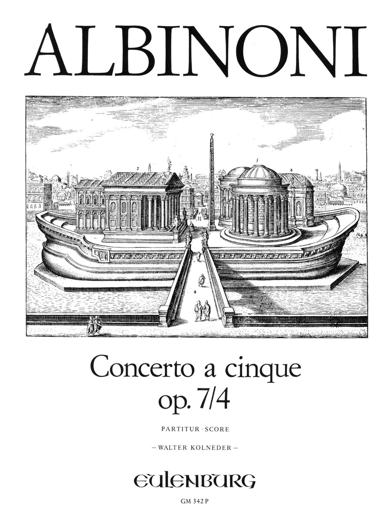 Concerto a cinque, Op.7/4 (Partitur)