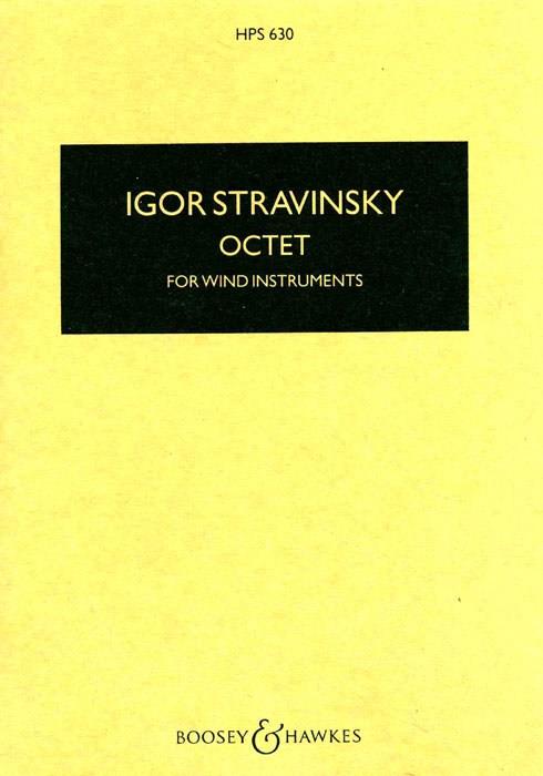 Octet for Wind Instruments (Study score)