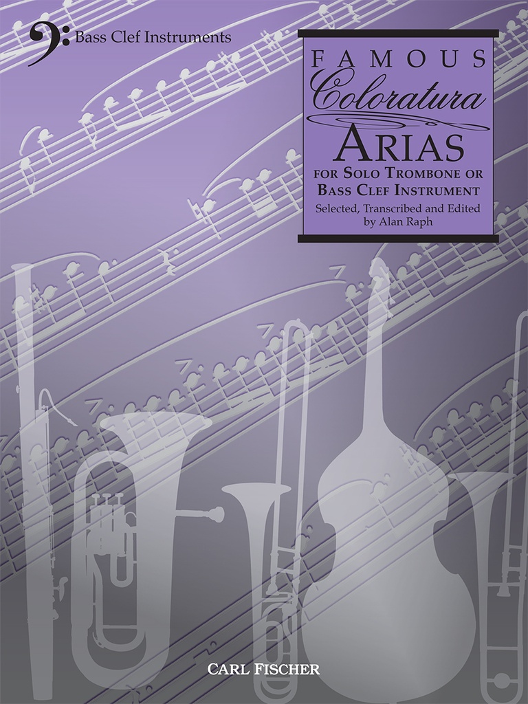 Famous colortura arias for instrum. solo