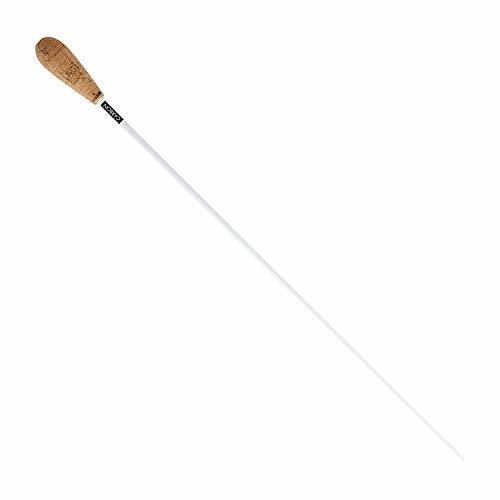 Dirigeerstokje carbon wit 38 cm model E