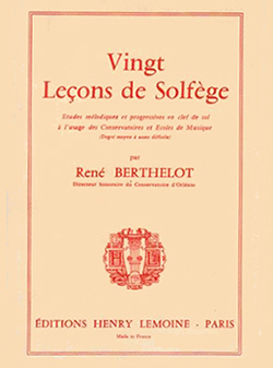 20 Lecons de Solfège (Avec accompagnement)