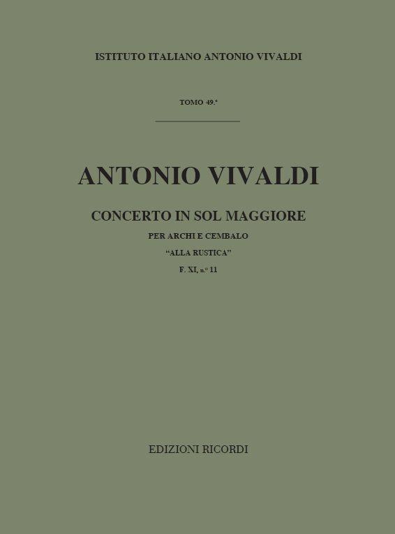 Concerto in sol, RV.151 - Partitura