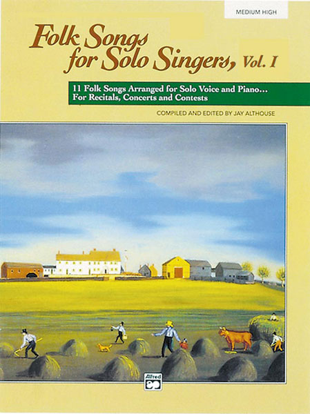 Folk songs for Solo Singers 1 (Med high)