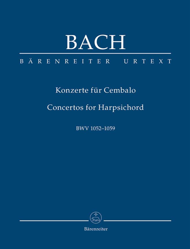 Concertos für Cembalo, BWV.1052-1059 (Study score)