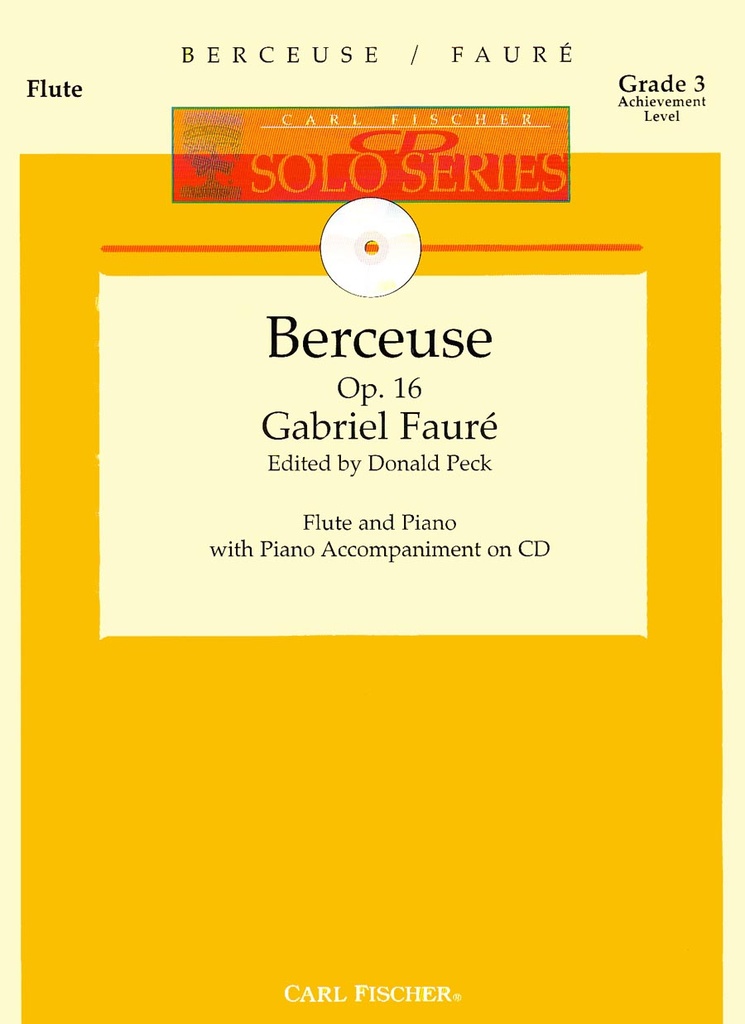 Berceuse, Op.16