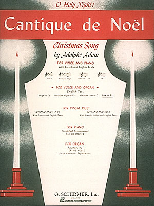Cantique de Noel (Low voice)