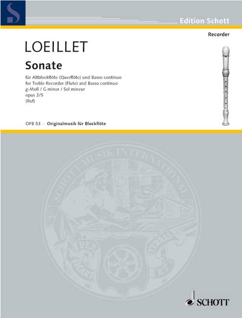 Sonate No.5 in g-moll, Op.3/5