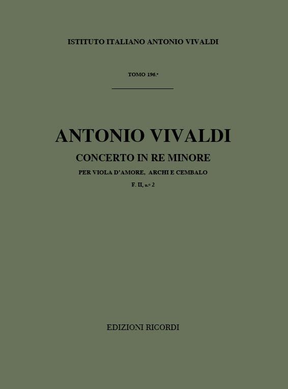 Concerto in re minore, RV.394 (Full score)