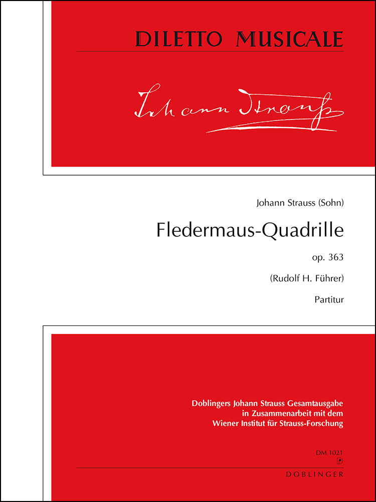 Fledermaus-Quadrille, Op.363 I 23/8 (Full score)