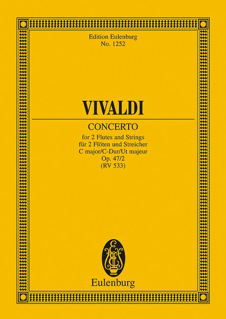 Concerto in C, Op.47 nr.2 (Study score)