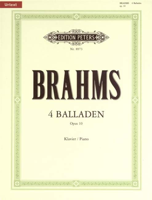 4 Balladen, Op.10