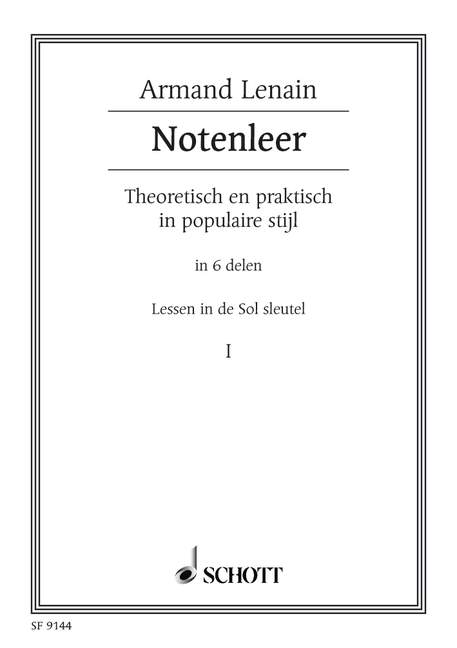 Notenleer - Deel 1