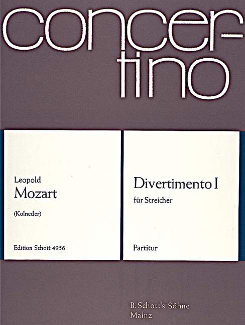 Divertimento 1 (Partitur)