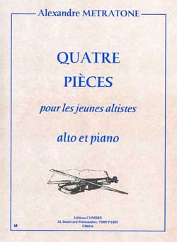 4 Pièces pour les Jeunes Altistes