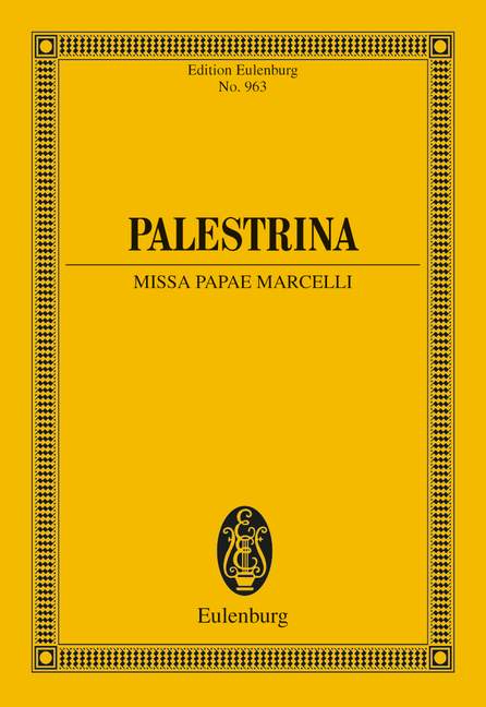 Missa Papae Marcelli (Pocket score)