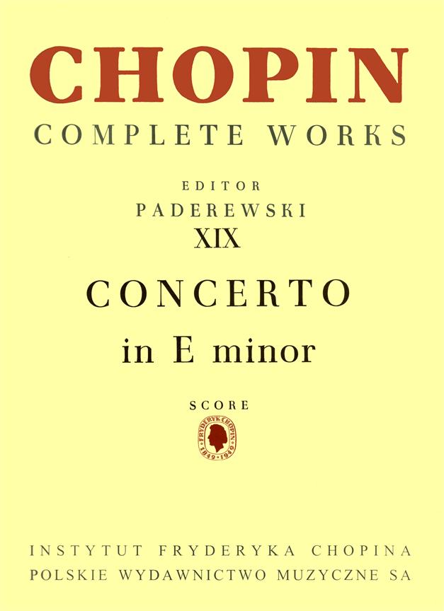 Concerto in e Minor, Op.11 (Score)