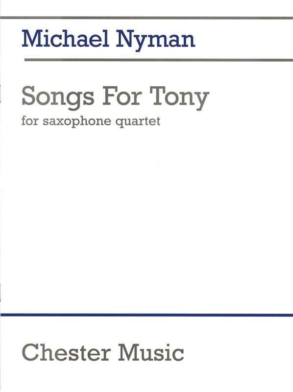 Songs for Tony (Score & parts)