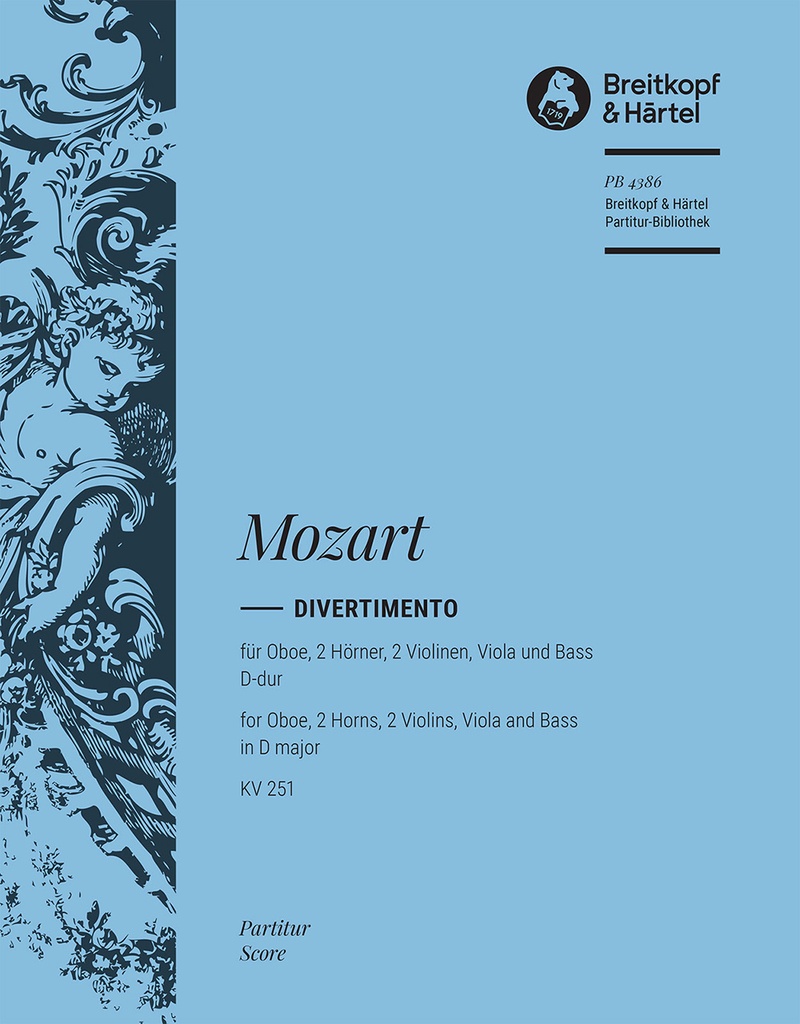 Divertimento in D major, KV.251 (Full score)