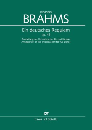 Ein Deutsches Requiem, Op.45