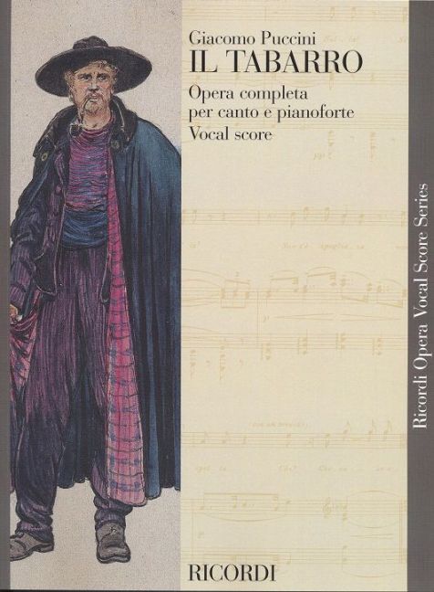 Il tabarro (Vocal score)