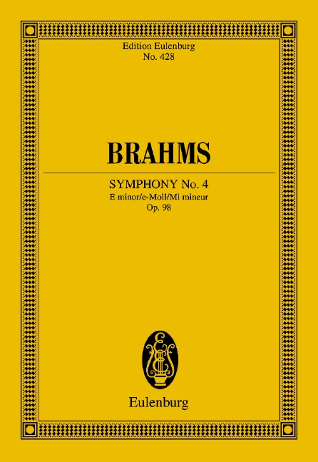 Symphony no.4 in e minor, Op.98 (Study score)